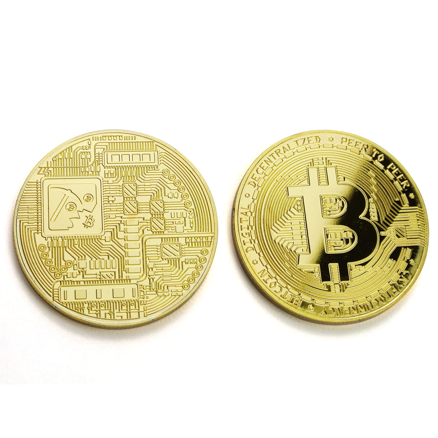 Moneta ricordo all'ingrosso moneta commemorativa da collezione btc bitcoin personalizzata in metallo fisico placcato oro